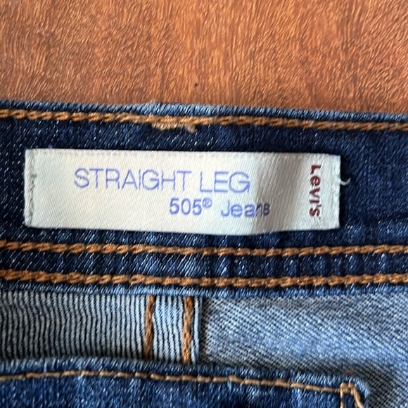 BNWOT 505 straight leg denim Levi’s - Picture 6 of 16
